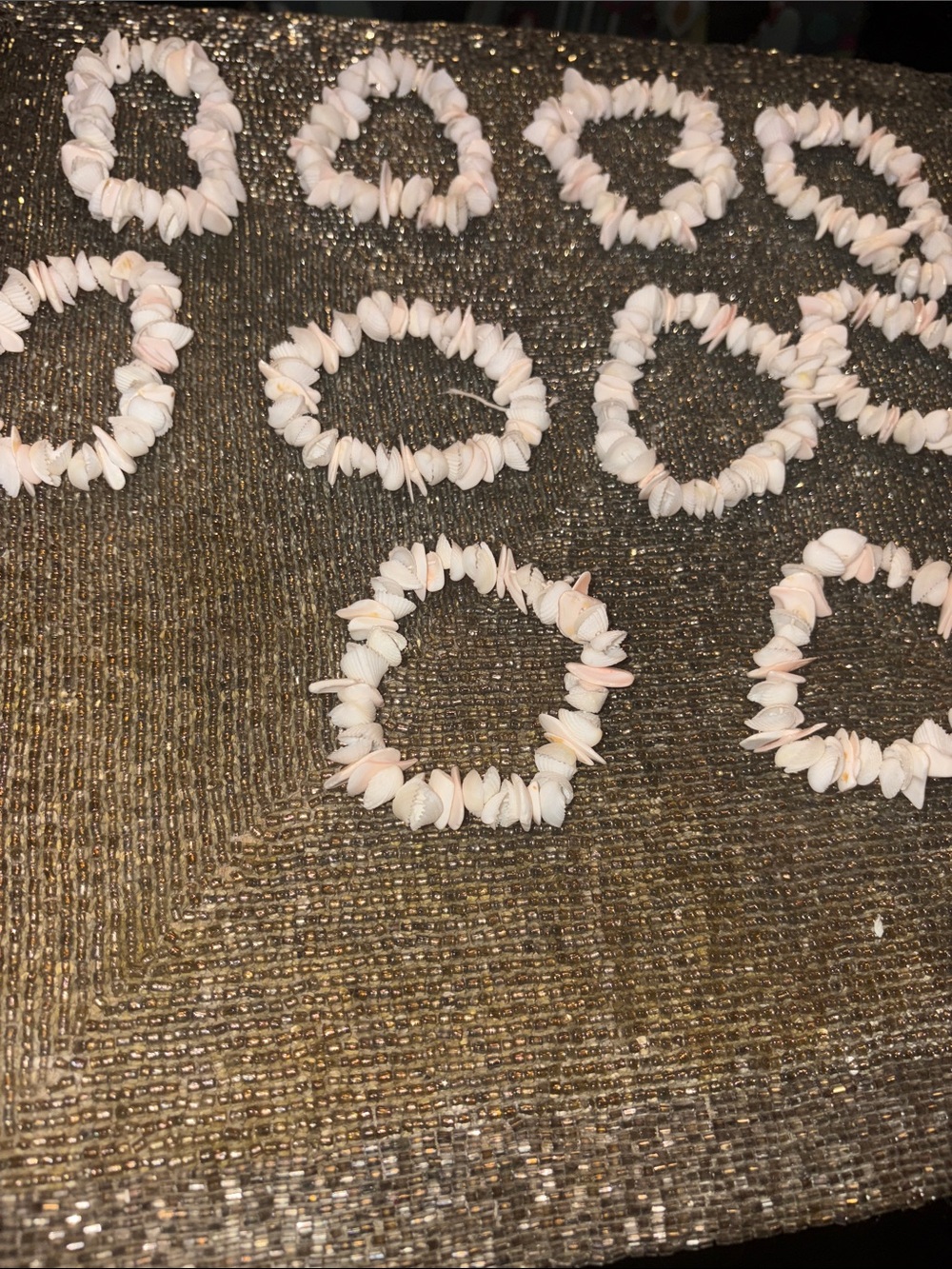 Handmade Pink Shell Stretch/Chip Bracelet - Women Accessories